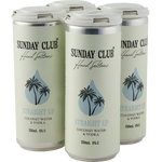 Sunday Club Straight Up Coconut Water Seltzer